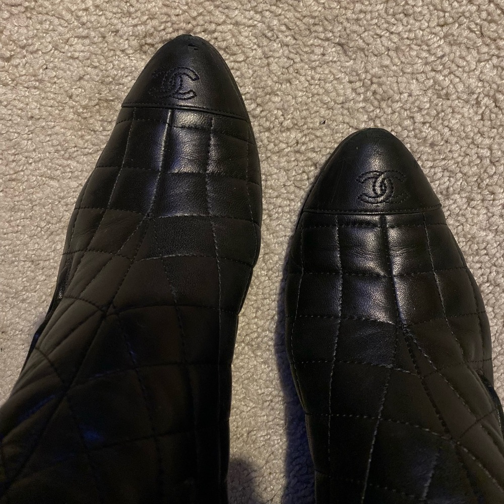 CHANEL QUILTED BOOTS